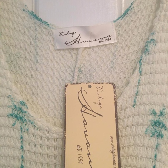 Vintage Havana Summer Green Knit Tank main image 1